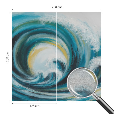 Modernus fototapetas Havbølge