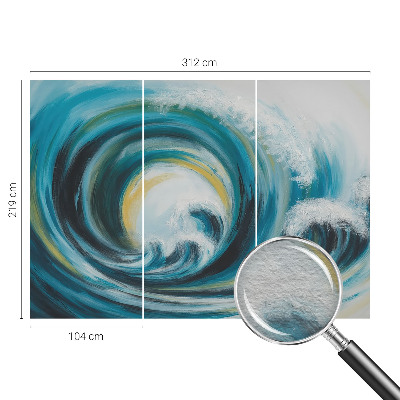 Modernus fototapetas Havbølge