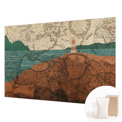 Flizelininis fototapetas Istorinis žemėlapis