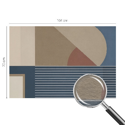 Plaunamas flizelininis fototapetas Harmoninė geometrija