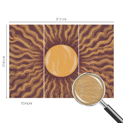 Fototapetas pagal užsakymą Solens stråler