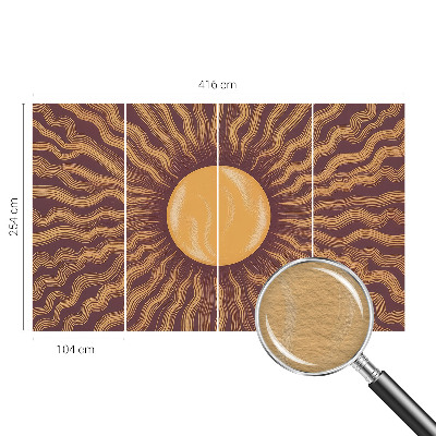 Fototapetas pagal užsakymą Solens stråler