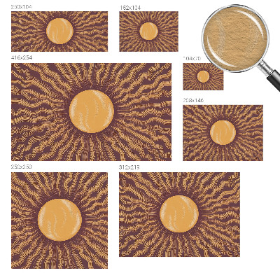 Fototapetas pagal užsakymą Solens stråler