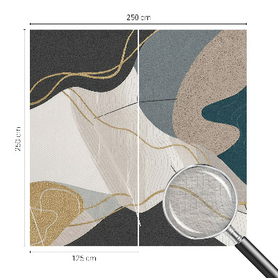 Sienų danga fototapetas Abstraktus formuotojas