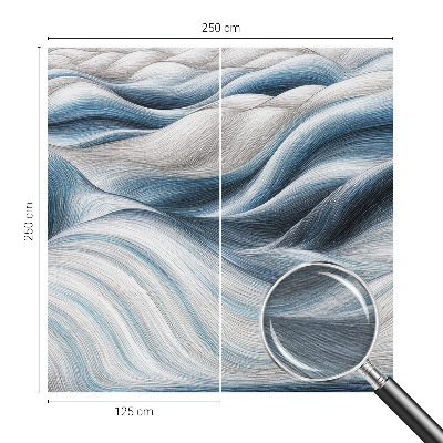 Fototapetas svetainei Blode bølger