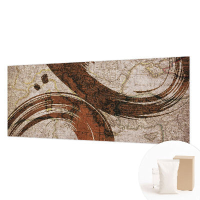 Dekoratyvinis fototapetas Meninis žemėlapis