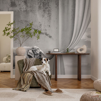 Flizelininis fototapetas Siurrealistinis dramblys