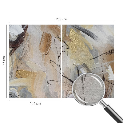 Plaunamas flizelininis fototapetas Abstrakti kompozicija