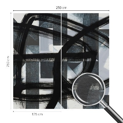 Fototapetas ant sienos Ekspresyvinė geometrija