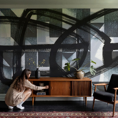 Fototapetas ant sienos Ekspresyvinė geometrija