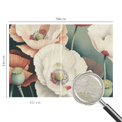 Fototapetas pagal matmenis su gėlių motyvu pavadinimu „Blomsterskønhed“