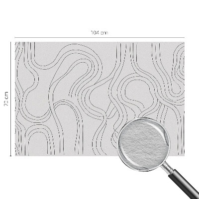 Dekoratyvinis fototapetas Organinės linijos