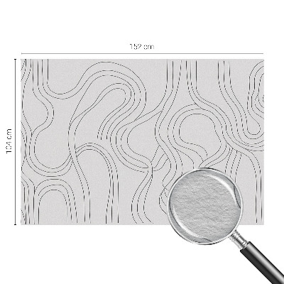 Dekoratyvinis fototapetas Organinės linijos