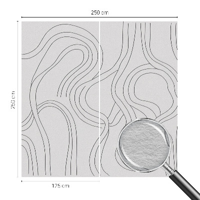 Dekoratyvinis fototapetas Organinės linijos
