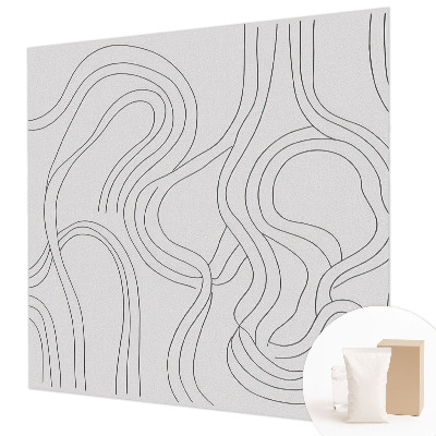 Dekoratyvinis fototapetas Organinės linijos