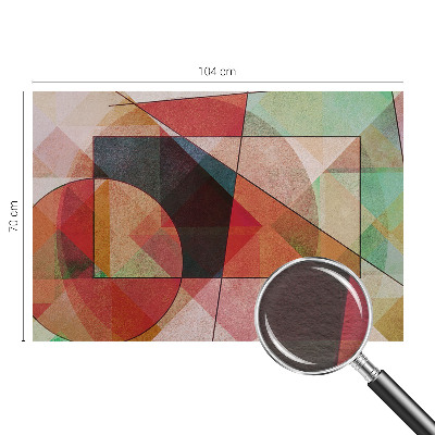 Stilingas fototapetas su geometrine abstrakcija