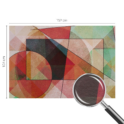 Stilingas fototapetas su geometrine abstrakcija