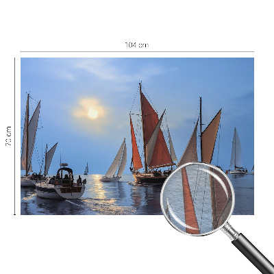 Sienų danga fototapetas Sejleventyr