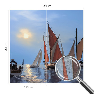 Sienų danga fototapetas Sejleventyr