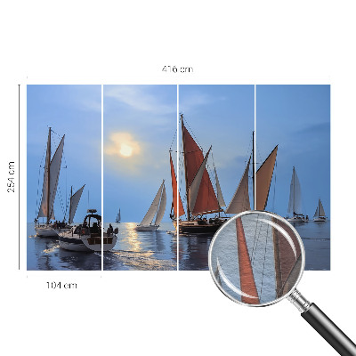 Sienų danga fototapetas Sejleventyr