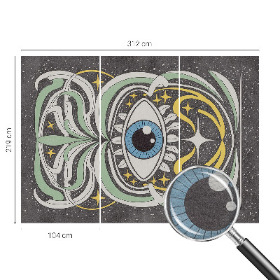 Stilingas fototapetas Simetrinis øje