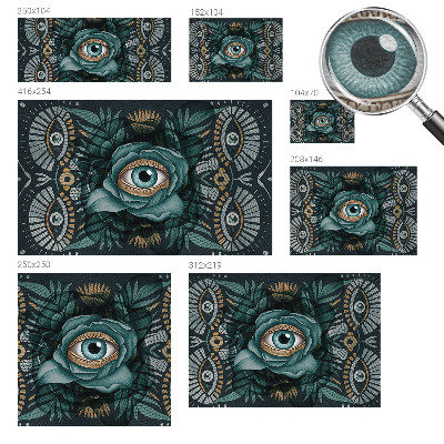 Sienų danga fototapetas Blomsterøje