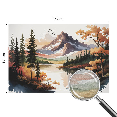 Plaunamas flizelininis fototapetas Bjerg epterår