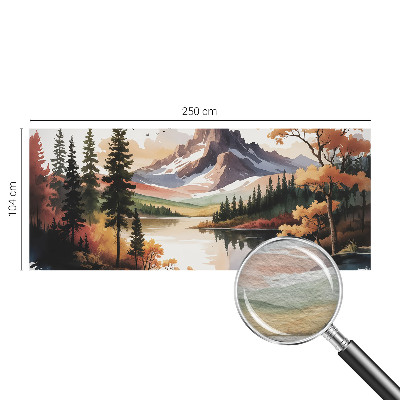 Plaunamas flizelininis fototapetas Bjerg epterår