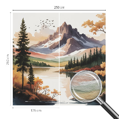 Plaunamas flizelininis fototapetas Bjerg epterår