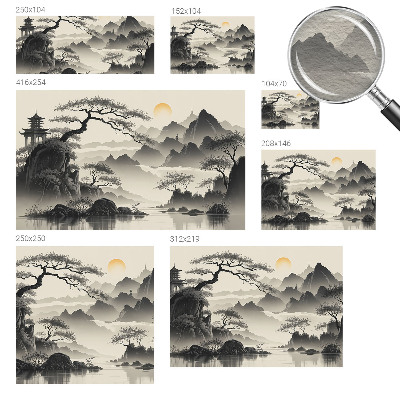 Fototapetas ant sienos Østligt landskab