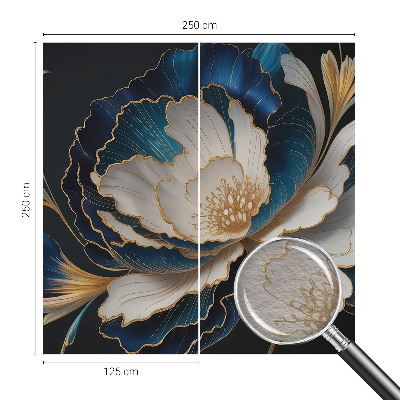 Fototapetas pagal užsakymą Blomstermønster