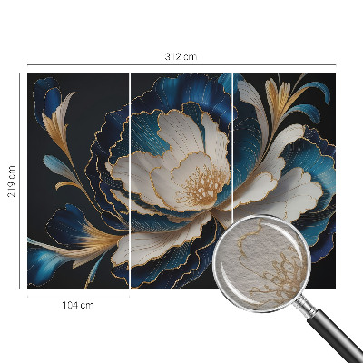 Fototapetas pagal užsakymą Blomstermønster