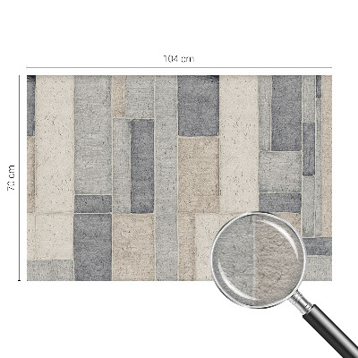 Fototapetas svetainei su geometrine mozaika