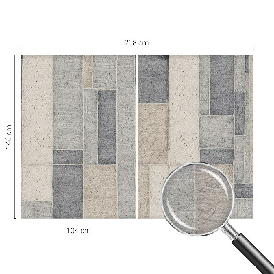 Fototapetas svetainei su geometrine mozaika
