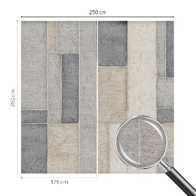 Fototapetas svetainei su geometrine mozaika
