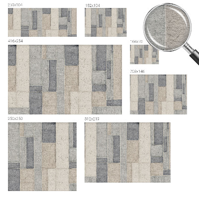 Fototapetas svetainei Geometrinė mozaika