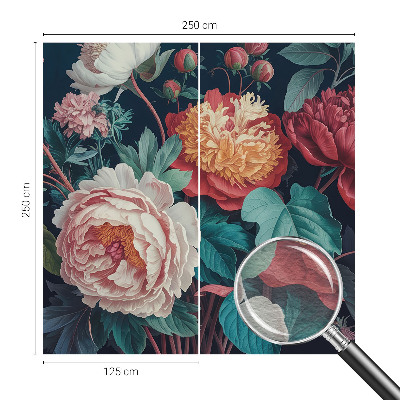 Aukštos kokybės fototapetas Spalvingas žiedas