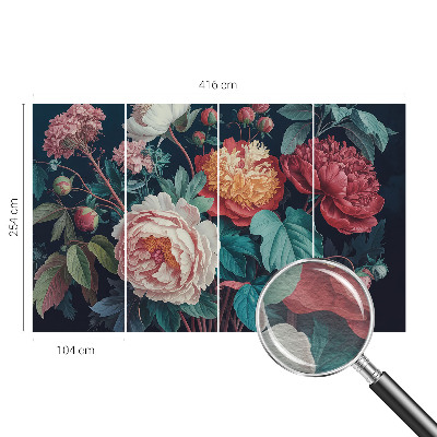 Aukštos kokybės fototapetas Spalvingas žiedas