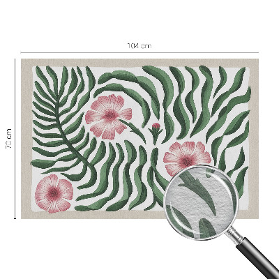Modernus fototapetas su blomsterio motyvu