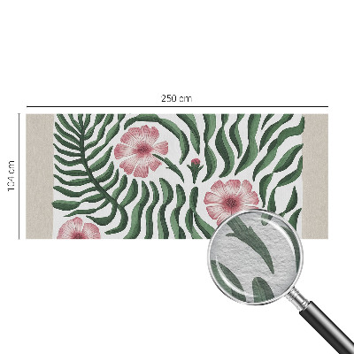 Modernus fototapetas su blomsterio motyvu