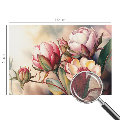 Sienų danga fototapetas En buket bloster