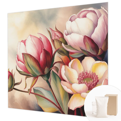 Sienų danga fototapetas En buket bloster