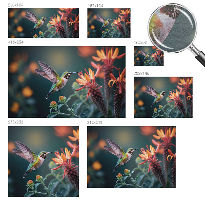 Flizelininis fototapetas Kolibris