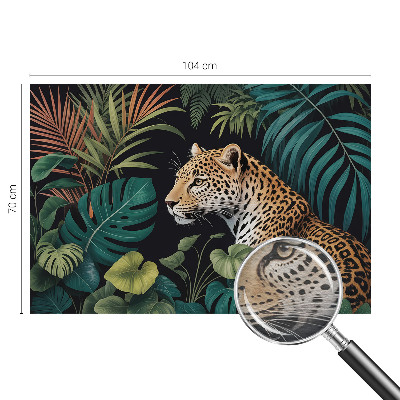 Plaunamas flizelininis fototapetas Egzotinis leopardas
