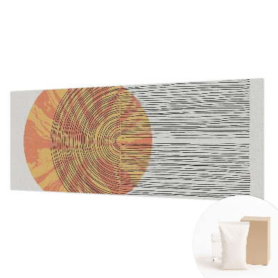 Fototapetas pagal užsakymą Apskritimas su linijomis