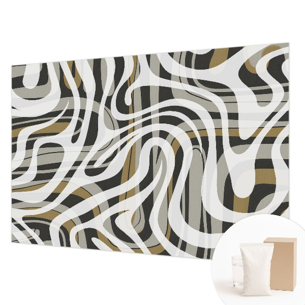 Fototapetas miegamajam Abstraktios linijos