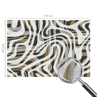 Fototapetas miegamajam Abstraktios linijos