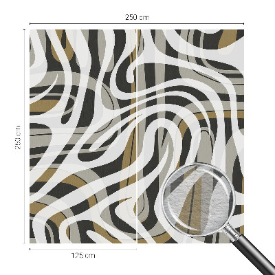 Fototapetas miegamajam Abstraktios linijos