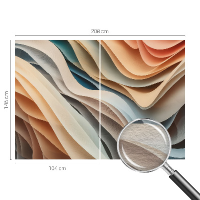 Aukštos kokybės fototapetas Bølgede buvęs