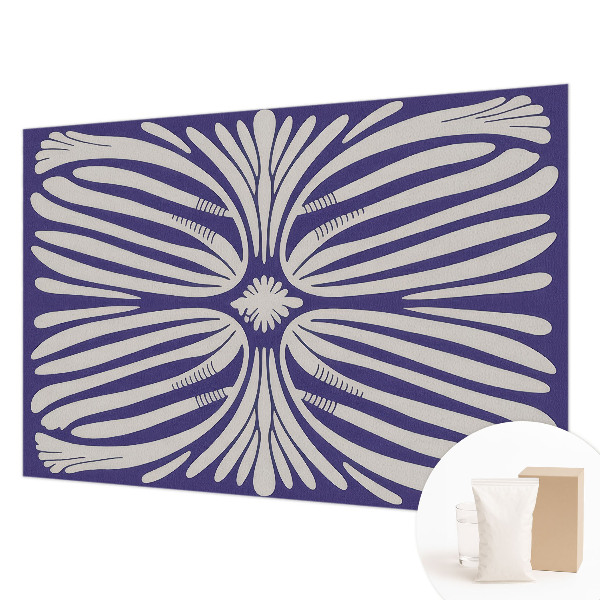 Sienų danga fototapetas Blomstersymetri